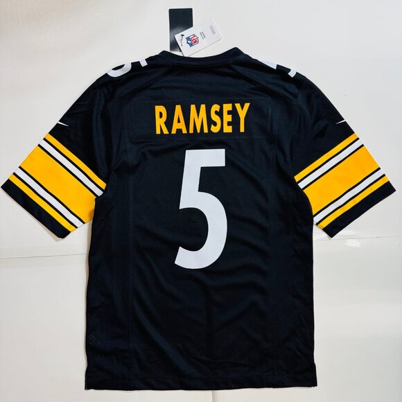 Jalen Ramsey 5 Pittsburgh Steelers Nike Game Jersey Officially Licensed sz S - Picture 1 of 9